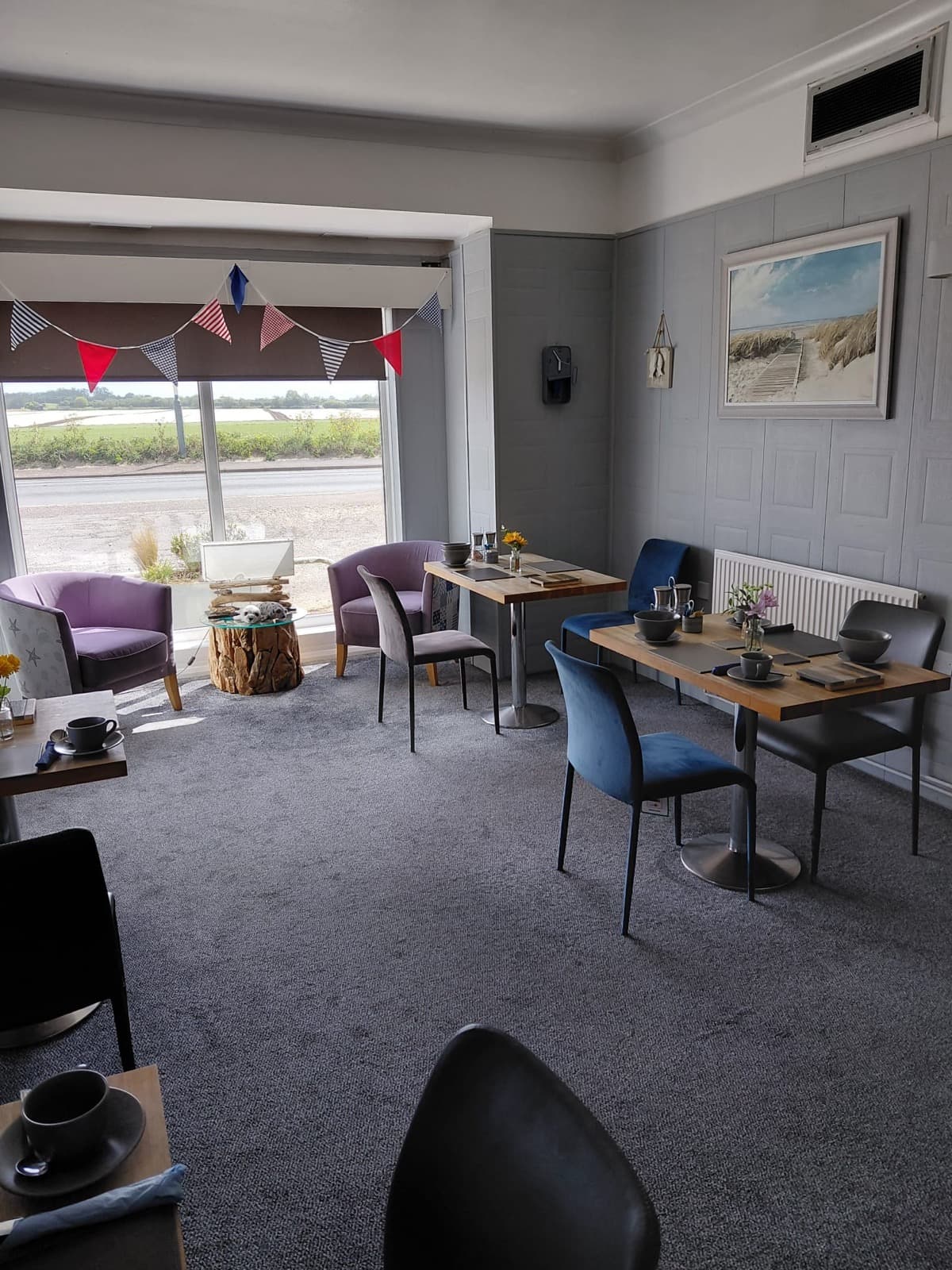 Another angle of the guest dining room at Seals Bacton