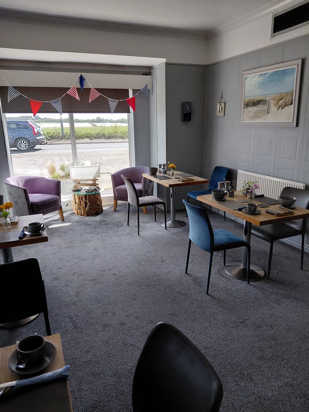 The dining room at Seals Bacton